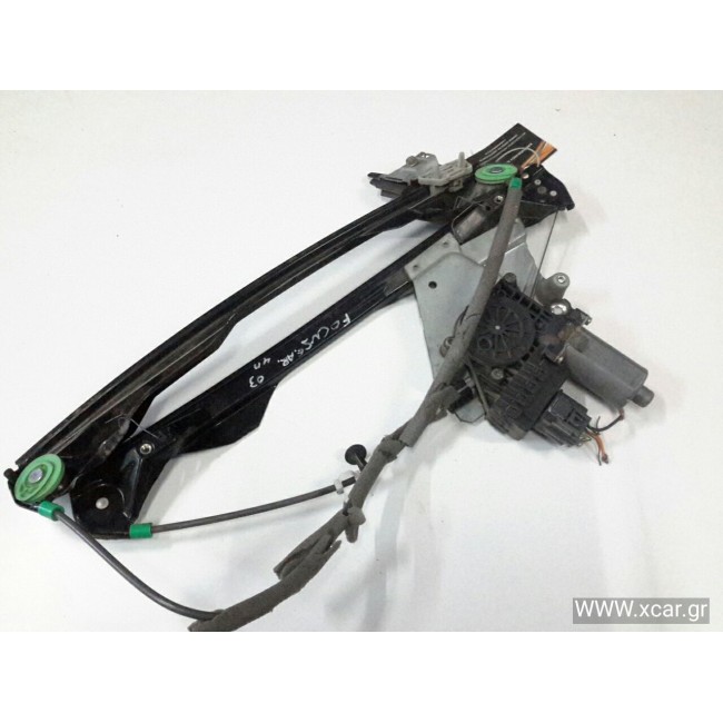 Γρύλος Παραθύρου Με Μοτέρ FORD FOCUS 2002 - 2004 ( MK1B ) BOSCH Εμπρός Αριστερά 0130821756