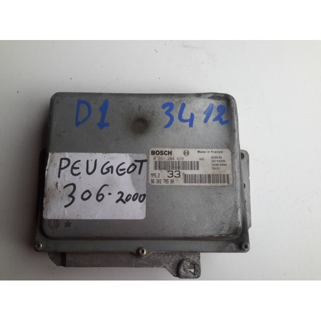 Εγκέφαλος Κινητήρα PEUGEOT 306 2000 - 2002 ( N5 ) BOSCH 0261204628