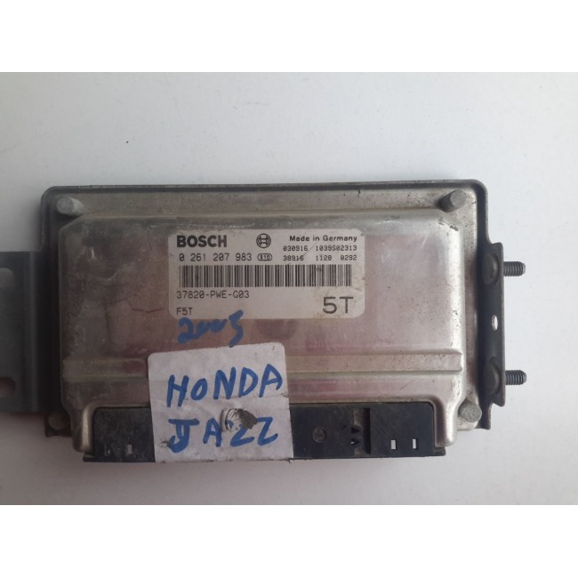 Εγκέφαλος Κινητήρα Κλειδωμένο HONDA JAZZ 2002 - 2005 ( GD ) BOSCH 0261207983