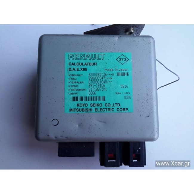 Εγκέφαλος Ηλεκτρικού Τιμονιού RENAULT CLIO 2001 - 2005 KOYO 99119106