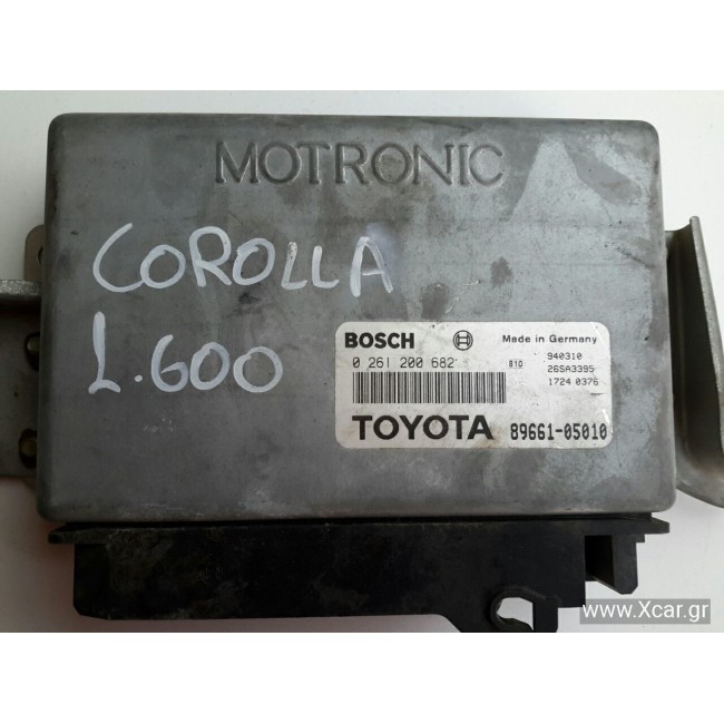 Εγκέφαλος Κινητήρα TOYOTA COROLLA 1997 - 1999 ( A111 ) BOSCH 0261200682