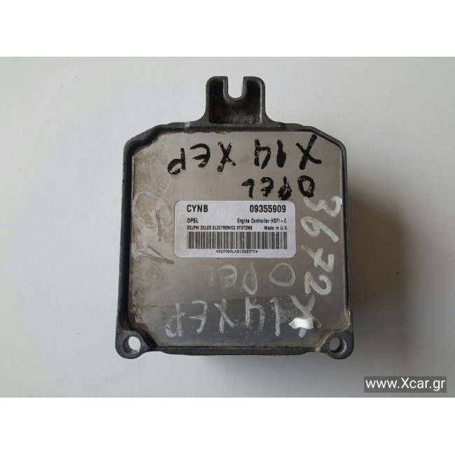 Εγκέφαλος Κινητήρα OPEL ASTRA 1998 - 2004 ( G ) DELPHI 09355909