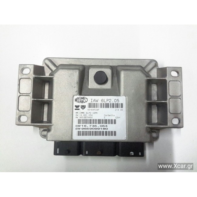 Εγκέφαλος Κινητήρα PEUGEOT 307 2001 - 2005 ( 3A ) ( 3C ) MAGNETI MARELLI IAW6LP205