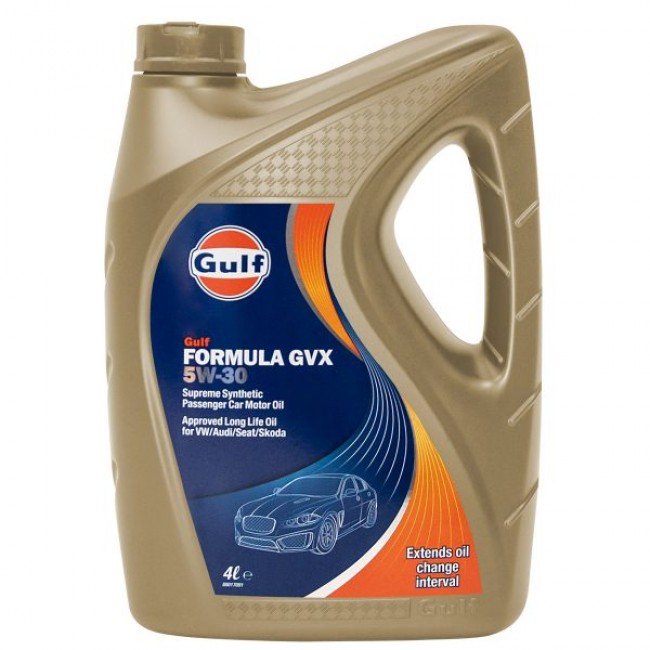 Λάδι Κινητήρα 5W-30 UNIVERSAL - - GULF Formula GVX 5W-30 4L