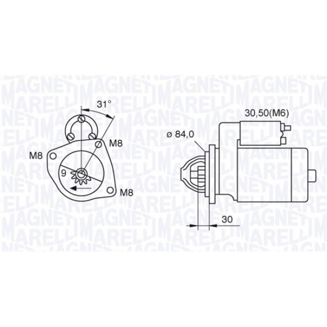 Μίζα  IVECO DAILY III, DAILY IV 2.3D/2.8D/3.0D 05.99-08.11