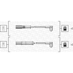 Σετ Μπουζοκαλώδια  FIAT DOBLO, DOBLO/MINIVAN, PALIO, PANDA, PUNTO, SEICENTO / 600, SIENA, STRADA; LANCIA DELTA II, YPSILON 0.9-1.8 06.93-