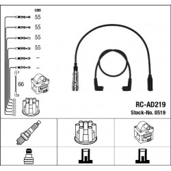 Σετ Μπουζοκαλώδια AUDI 100 C4; VW GOLF III, TRANSPORTER T4 1.8/2.0 09.90-04.03