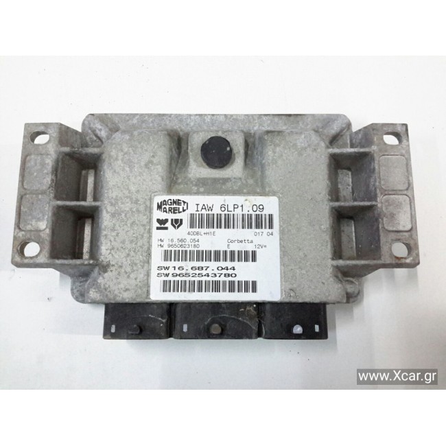 Εγκέφαλος Κινητήρα Κλειδωμένο PEUGEOT 206 2000 - 2008 ( CC ) MAGNETI MARELLI IAW6LP109