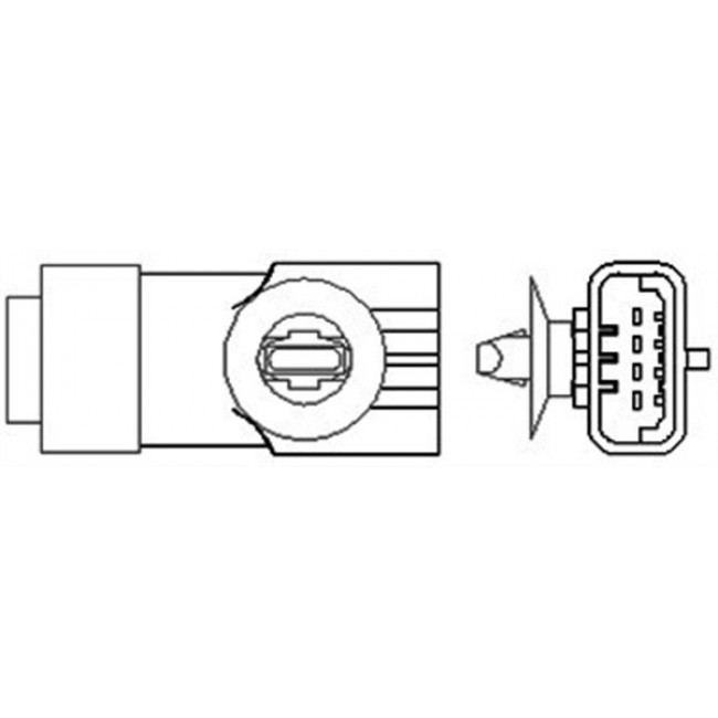 Αισθητήρας λάμδα  NISSAN X-TRAIL I; RENAULT AVANTIME, CLIO II, CLIO II/HATCHBACK, CLIO III, ESPACE III, ESPACE IV, GRAND SCENIC II, KANGOO 1.2-2.2D 05.96-