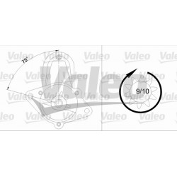 Μίζα DAEWOO NEXIA, TACUMA / REZZO; OPEL AGILA, ASCONA C, ASTRA F, ASTRA F CLASSIC, ASTRA G, COMBO TOUR, COMBO/MINIVAN, CORSA A, CORSA A TR, CORSA B, CORSA C 1.0-2.0 08.79-