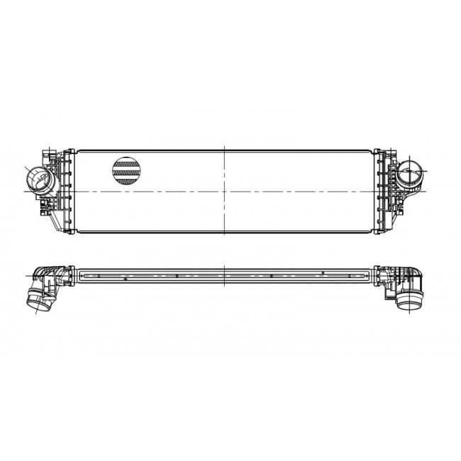 Ψυγείο αέρα υπερπλήρωσης FORD FOCUS IV 1.0/1.0H/1.5 01.18-