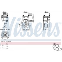 Βαλβίδα AGR MAZDA 2, 3, MX-5 III 1.3-2.0 03.05-06.15