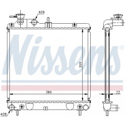 Ψυγείο νερού/εξαρτήματα HYUNDAI ATOS 1.0 02.98-07.03