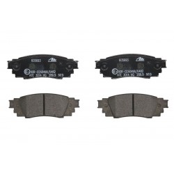 Σετ τακακιών φρένων, δίσκος φρένου  LEXUS ES, NX, RX, UX; TOYOTA CAMRY, C-HR, COROLLA CROSS, RAV 4 V 1.2-3.5H 07.14-