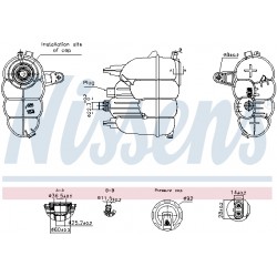 Δοχείο διαστολής, ψυκτικό υγρό AUDI A4 ALLROAD B9, A4 B9, A5 05.15-