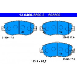 Σετ τακακιών φρένων, δίσκος φρένου  LEXUS GS, IS I, IS SPORTCROSS, SC; TOYOTA ALTEZZA, ALTEZZA GITA, ARISTO, MARK II IX, MARK II VIII, SUPRA, VEROSSA 2.0-4.3 01.93-07.10