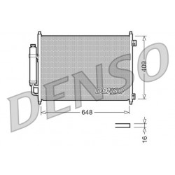 Συμπυκνωτής σύστ. κλιματισμού NISSAN X-TRAIL II, X-TRAIL III 1.6D-2.5 03.07-