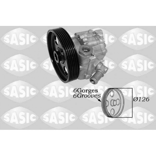 Πυξίδα διεύθυνσης/αντλία CITROEN BERLINGO, BERLINGO/MINIVAN; PEUGEOT PARTNER, PARTNER/MINIVAN 2.0D 12.99-12.11