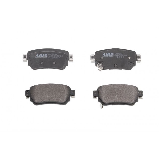 Σετ τακακιών φρένων, δίσκος φρένου  NISSAN LEAF, QASHQAI II, X-TRAIL III; RENAULT KADJAR 1.2-Electric 11.13-