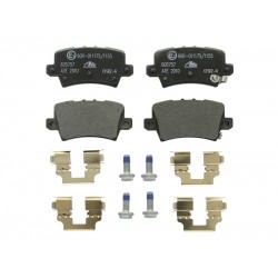 Σετ τακακιών φρένων, δίσκος φρένου  HONDA CIVIC VIII 1.4-2.2D 09.05-01.12