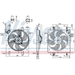 Βεντιλατέρ FORD KA, STREET KA 1.3/1.6 09.96-11.08