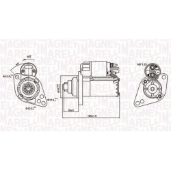 Μίζα AUDI A1, A3, TT; SEAT ALTEA, ALTEA XL, IBIZA III, LEON, LEON SC, LEON ST, TOLEDO III; SKODA OCTAVIA II, RAPID, SUPERB II, SUPERB III, YETI; VW BEETLE, CC B7 1.4-2.5 05.03-