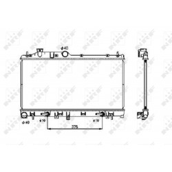 Ψυγείο νερού/εξαρτήματα  SUBARU FORESTER, IMPREZA, LEGACY IV, OUTBACK, XV 1.5-2.5 09.03-