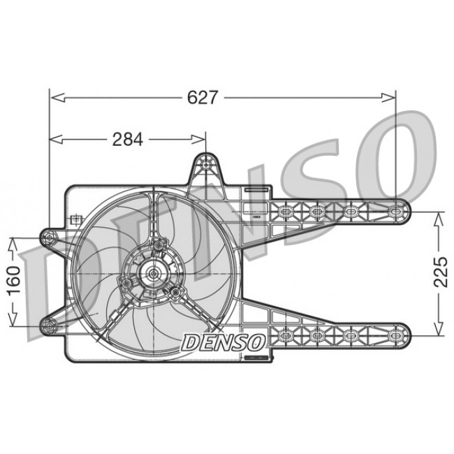 Βεντιλατέρ FIAT PUNTO 1.2 10.93-09.99