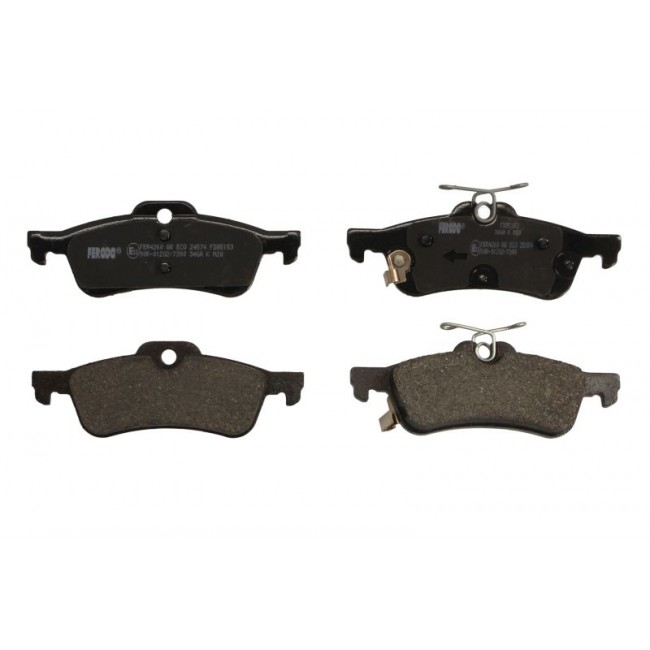 Σετ τακακιών φρένων, δίσκος φρένου HONDA CIVIC IX 1.4-2.2D 02.12-12.16 Σετ τακακιών φρένων, δίσκος φρένου HONDA CIVIC IX 1.4-2.2D 02.12-12.16