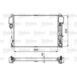 Ψυγείο νερού/εξαρτήματα MERCEDES S (C216), S (W221) 4.0D-6.0 10.05-12.13