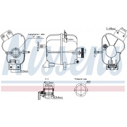 Δοχείο διαστολής, ψυκτικό υγρό  CHEVROLET SPARK 12.09-