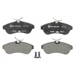 Σετ τακακιών φρένων, δίσκος φρένου  CITROEN C2, C2 ENTERPRISE, C3 I, C3 PLURIEL 1.4-1.6D 02.02-