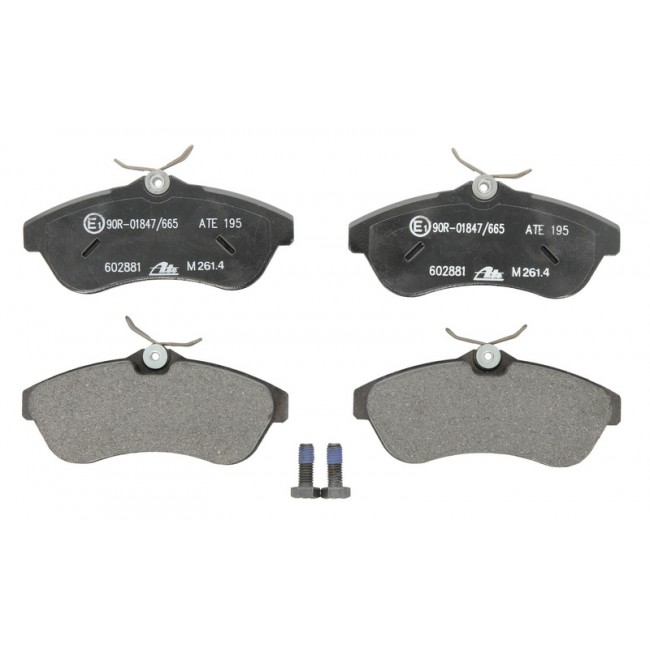 Σετ τακακιών φρένων, δίσκος φρένου  CITROEN C2, C2 ENTERPRISE, C3 I, C3 PLURIEL 1.4-1.6D 02.02-