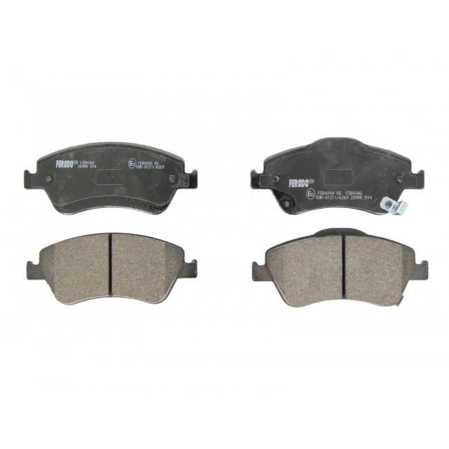 Σετ τακακιών φρένων, δίσκος φρένου TOYOTA AURIS, COROLLA 1.33-1.8H 10.06-07.14 Σετ τακακιών φρένων, δίσκος φρένου TOYOTA AURIS, COROLLA 1.33-1.8H 10.06-07.14
