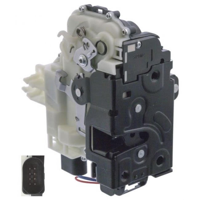 Κλειδαριά πόρτας μπροστά δεξιά SEAT AROSA, LEON, TOLEDO II; SKODA OCTAVIA I, OCTAVIA I/KOMBI, SUPERB I; VW BORA, BORA I, GOLF IV, LUPO I, NEW BEETLE, PASSAT B5, PASSAT B5.5 08.96-12.13