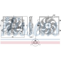 Βεντιλατέρ  FIAT PANDA 0.9-1.3D 02.12-