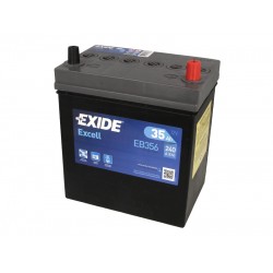 Μπαταρία 12V 35Ah/240A EXCELL (R+ jis) 187x127x220 B00 - no fitting flange (starting)