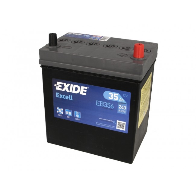 Μπαταρία 12V 35Ah/240A EXCELL (R+ jis) 187x127x220 B00 - no fitting flange (starting) Μπαταρία 12V 35Ah/240A EXCELL (R+ jis) 187x127x220 B00 - no fitting flange (starting)