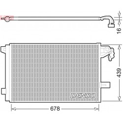 Συμπυκνωτής σύστ. κλιματισμού VW MULTIVAN T5, TRANSPORTER T5 2.0/2.0D 11.03-08.15