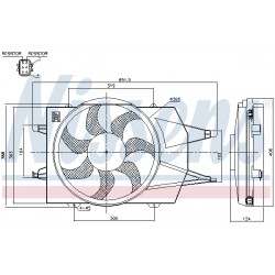 Βεντιλατέρ FORD FOCUS I 1.4-2.0 08.98-03.05