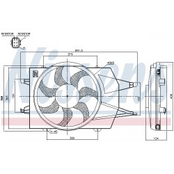 Βεντιλατέρ  FORD FOCUS I 1.4-2.0 08.98-03.05