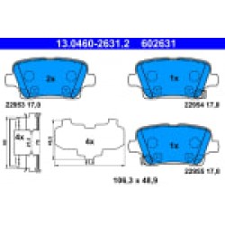 Σετ τακακιών φρένων, δίσκος φρένου  OPEL INSIGNIA B, INSIGNIA B COUNTRY, INSIGNIA B GRAND SPORT 1.5-2.0D 03.17-