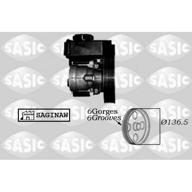 Πυξίδα διεύθυνσης/αντλία CITROEN XSARA, XSARA PICASSO; PEUGEOT 206 1.4/1.6/2.0 04.97-12.11 Πυξίδα διεύθυνσης/αντλία CITROEN XSARA, XSARA PICASSO; PEUGEOT 206 1.4/1.6/2.0 04.97-12.11