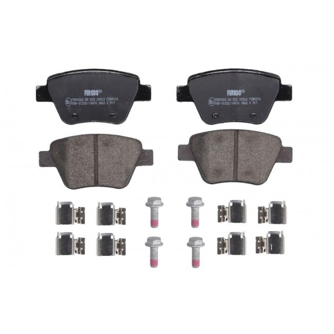 Σετ τακακιών φρένων, δίσκος φρένου AUDI A1, A3; FORD KUGA II; SEAT LEON; SKODA OCTAVIA II, SUPERB II, YETI; VW BEETLE, CADDY III, CADDY III/MINIVAN, EOS, GOLF VI, JETTA III, JETTA IV 1.2-2.5 Σετ τακακιών φρένων, δίσκος φρένου AUDI A1, A3; FORD KUGA II; SEAT LEON; SKODA OCTAVIA II, SUPERB II, YETI; VW BEETLE, CADDY III, CADDY III/MINIVAN, EOS, GOLF VI, JETTA III, JETTA IV 1.2-2.5