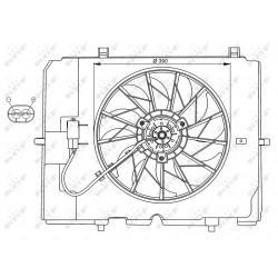 Βεντιλατέρ MERCEDES C T-MODEL (S202), C (W202), E T-MODEL (S210), E (VF210), E (W210) 1.8-3.2 03.93-03.03