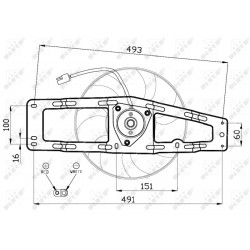 Βεντιλατέρ  RENAULT TWINGO I 1.2 08.04-06.07