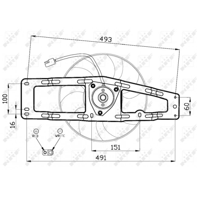 Βεντιλατέρ  RENAULT TWINGO I 1.2 08.04-06.07