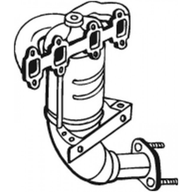 Καταλύτης FORD FIESTA IV, FIESTA/MINIVAN, KA 1.3 08.95-11.08 Καταλύτης FORD FIESTA IV, FIESTA/MINIVAN, KA 1.3 08.95-11.08
