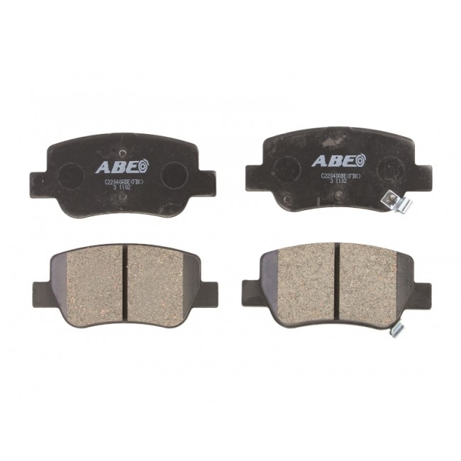 Σετ τακακιών φρένων, δίσκος φρένου TOYOTA AVENSIS 1.6-2.2D 11.08-10.18 Σετ τακακιών φρένων, δίσκος φρένου TOYOTA AVENSIS 1.6-2.2D 11.08-10.18