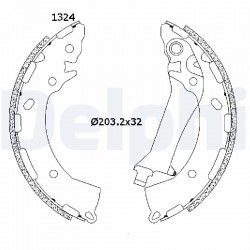 Σετ σιαγόνων φρένων HYUNDAI BAYON, I20 III 1.0-1.4 08.20-